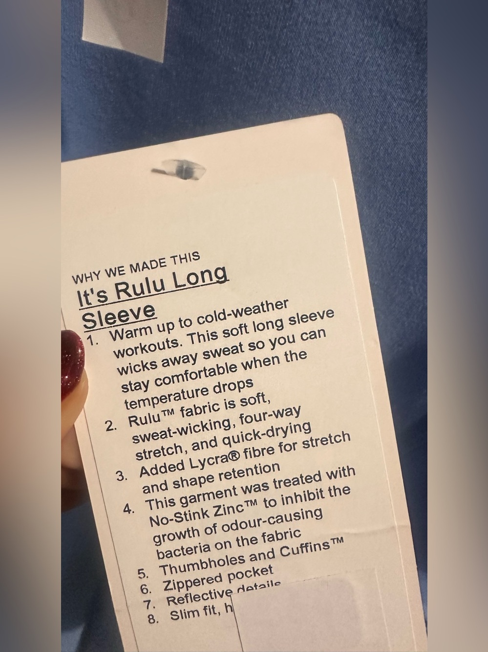 lululemon It's Rulu Long-Sleeve Shirt - Picture 14 of 15